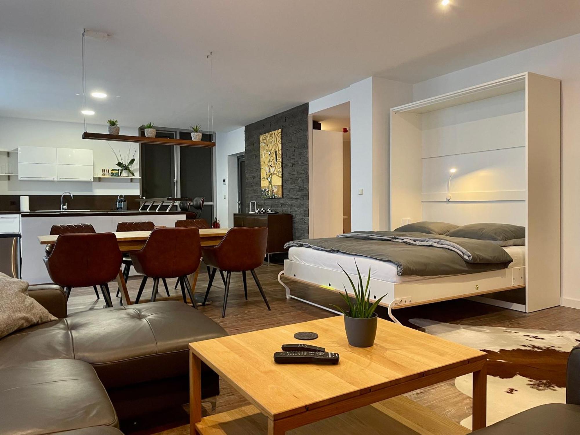 Apartment Leipzig Waldstrassenviertel Loft Terrasse, Redbull Arena Extérieur photo